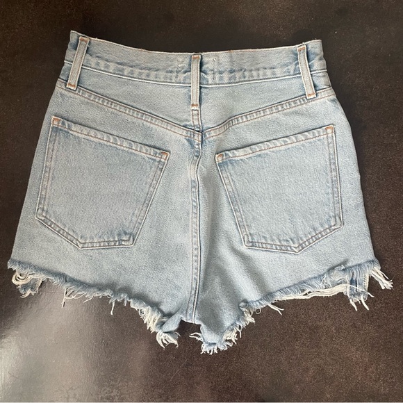 AGOLDE Women's Dee Vintage High Rise Shorts - Size 25 - Picture 10 of 12
